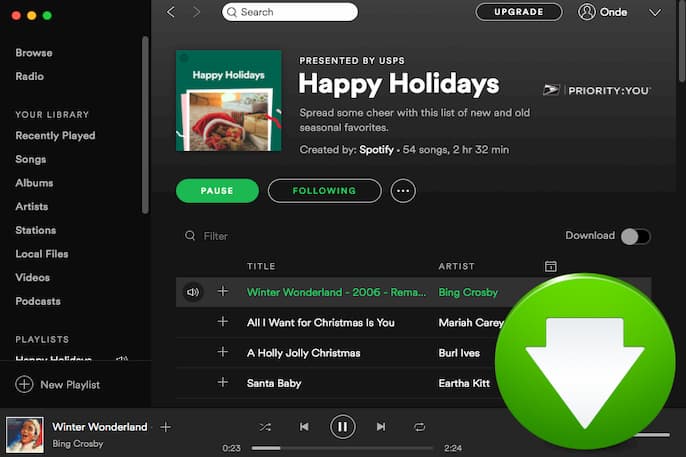 Spotify Desktop App Download Songs